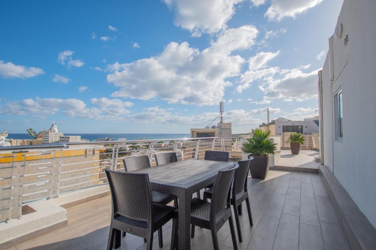 Kernice Penthouse With Sea And Country Views Of Xghajra Zewnętrze zdjęcie