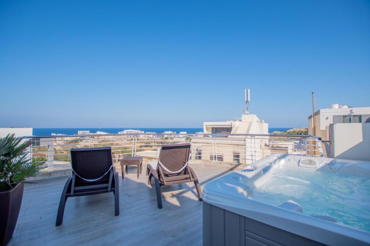 Kernice Penthouse With Sea And Country Views Of Xghajra Zewnętrze zdjęcie
